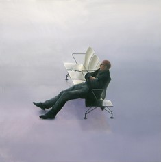 Ohne Titel (Porto), 182 x 182 cm