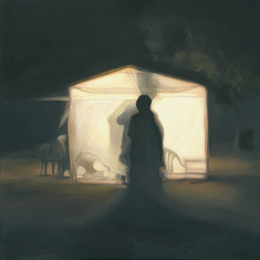 Ohne Title (camp), 182 x 182 cm
