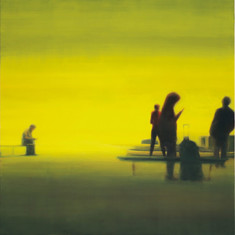 Gelb, 182 x 182 cm