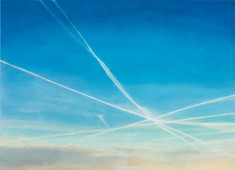 Contrails, 182 x 52cm